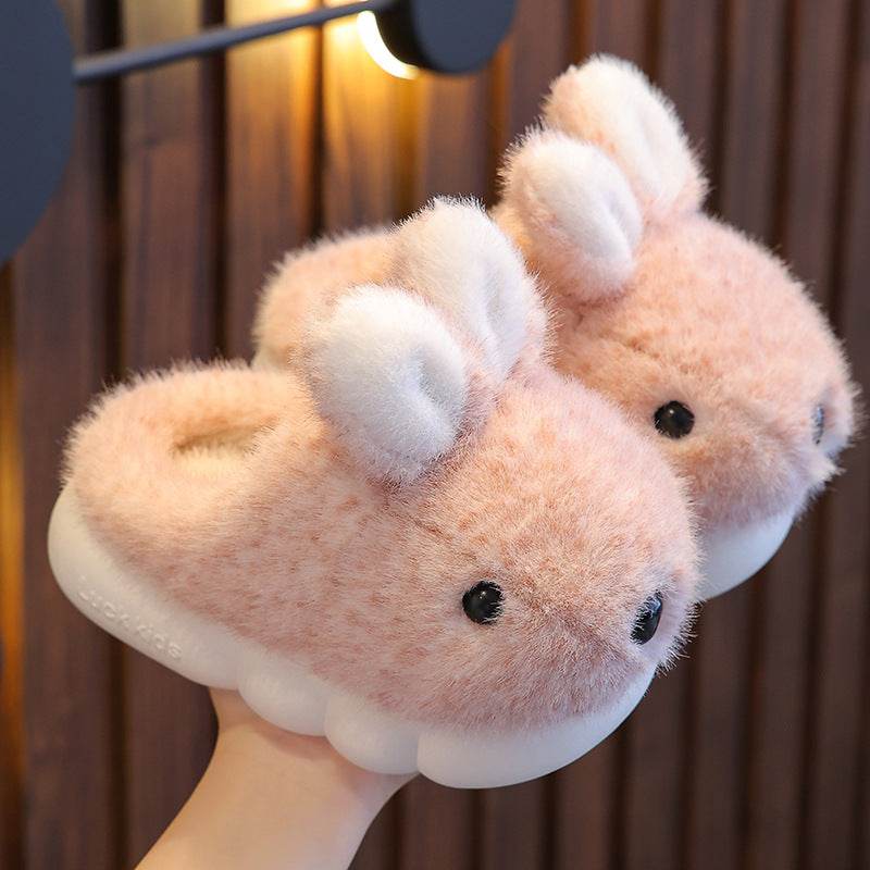 Winter Children Cotton Slippers Boys And Girls - Mubimart