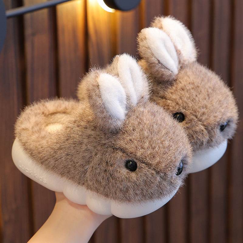 Winter Children Cotton Slippers Boys And Girls - Mubimart