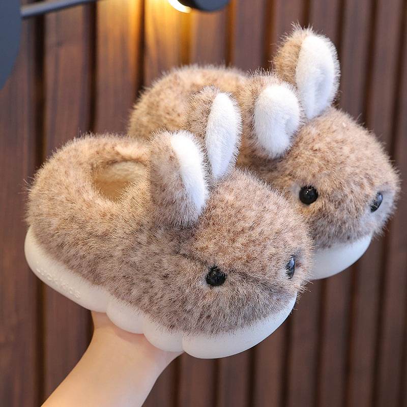 Winter Children Cotton Slippers Boys And Girls - Mubimart