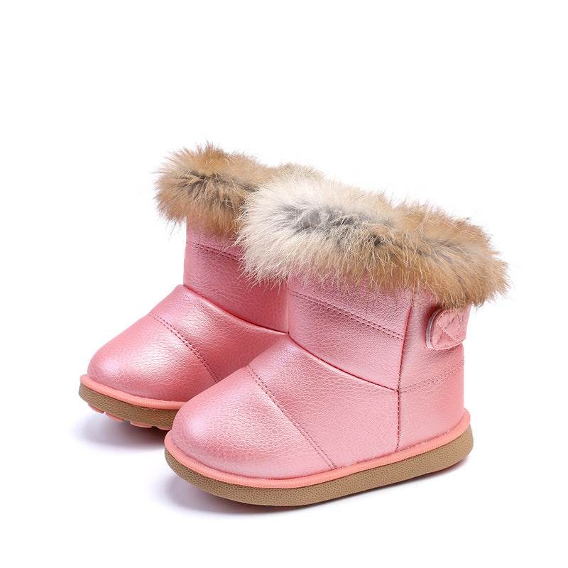 Winter Children's Shoes, Girls' Boots, Snow Boots - Mubimart
