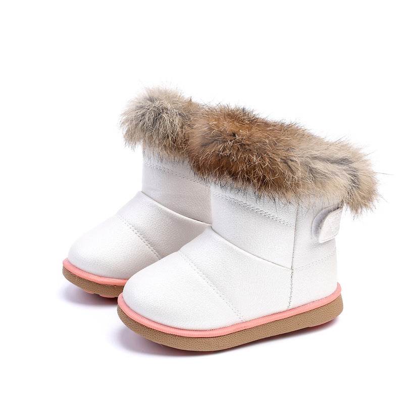 Winter Children's Shoes, Girls' Boots, Snow Boots - Mubimart