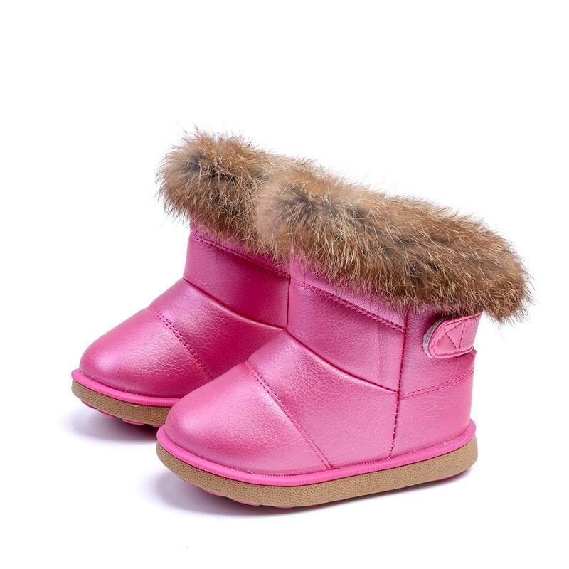 Winter Children's Shoes, Girls' Boots, Snow Boots - Mubimart