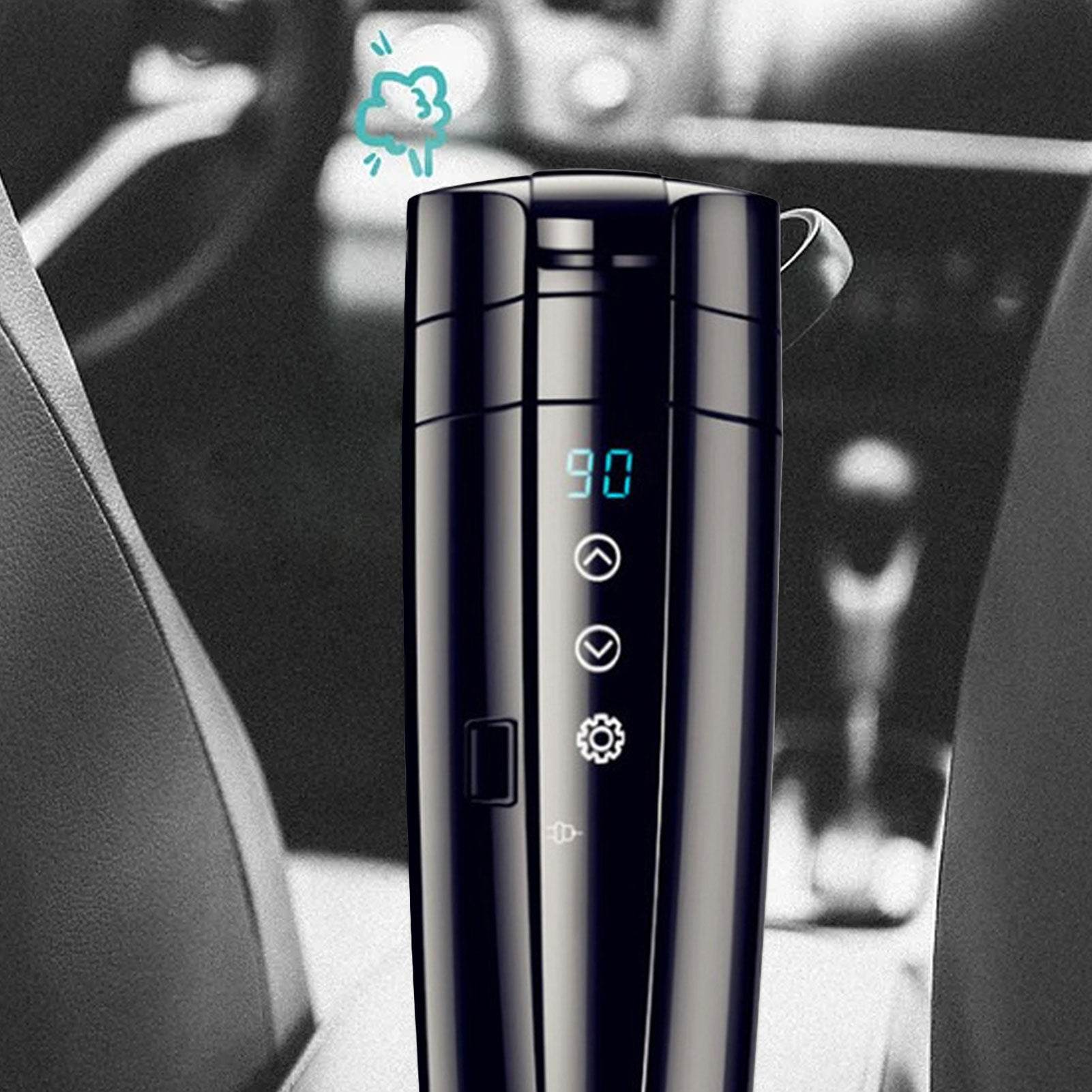 Winter Thermal Insulation Intelligent Electric Car Warm Water Cup - Mubimart