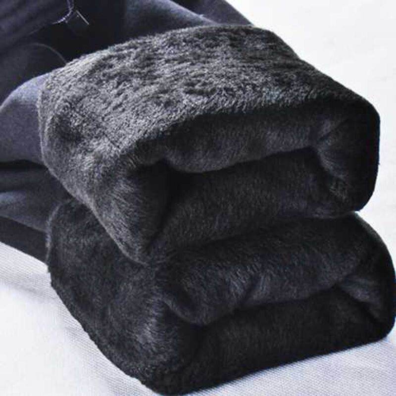 Winter Velvet Maternity Leggings Pants For Pregnant Women Warm Maternity Clothes Thickening Pregnancy Trousers Clothing - Mubimart