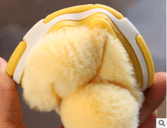 Winter cute cartoon kids cotton shoes for men and women baby shoes small yellow duck cotton slippers children - Mubimart