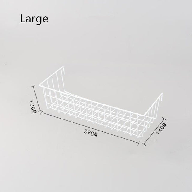 Wire Grid Hanging Basket Grid Accessories Storage Basket - Mubimart -  