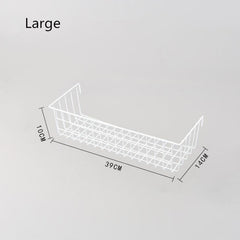 Wire Grid Hanging Basket Grid Accessories Storage Basket - Mubimart -  