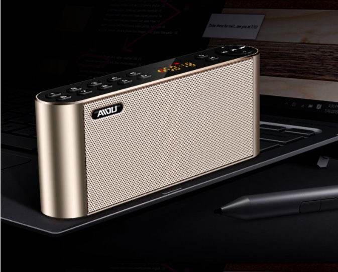Wireless Bluetooth Speaker Dual Speakers Hifi Audio Card Usb Portable - Mubimart