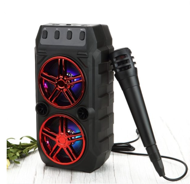 Wireless Bluetooth Speaker Dual Speakers Outdoor Portable Loud Speaker - Mubimart -  