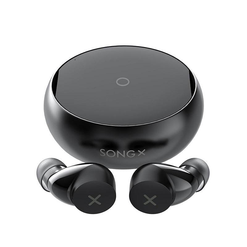 Wireless Bluetooth5.0 Earphones Sport Headsets USB-C Case Single Mode Unique Star-Ring Design - Mubimart