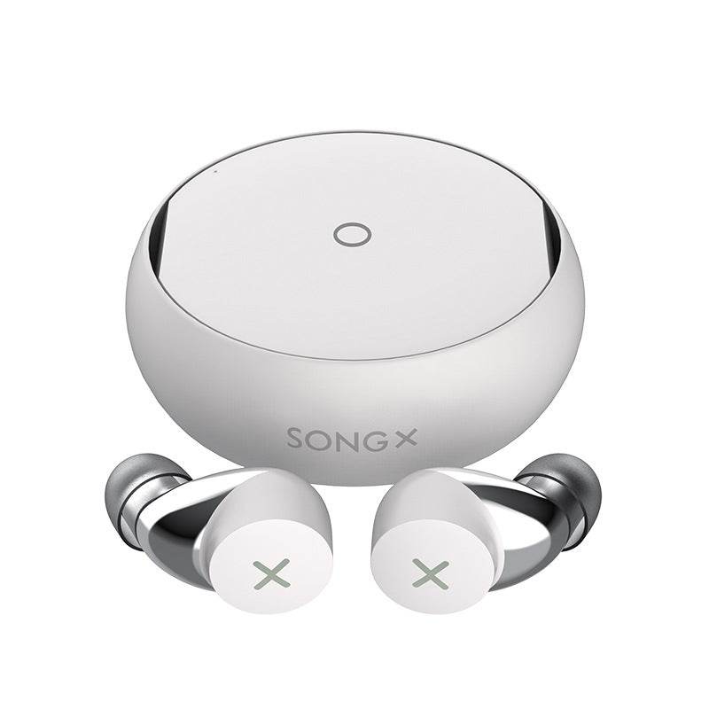 Wireless Bluetooth5.0 Earphones Sport Headsets USB-C Case Single Mode Unique Star-Ring Design - Mubimart