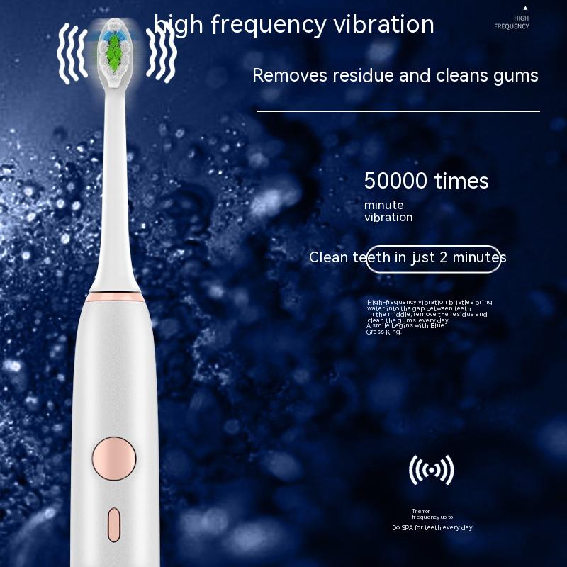 Wireless Charger Electric Toothbrush Smart Electric Toothbrush - Mubimart -  