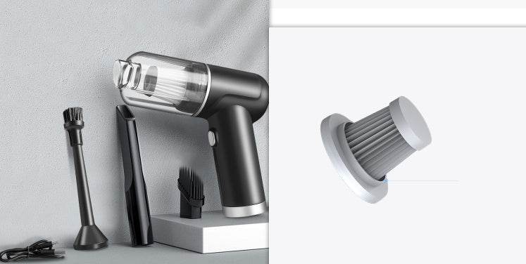 Wireless Charging Hand-held Vehicle Vacuum Cleaner - Mubimart