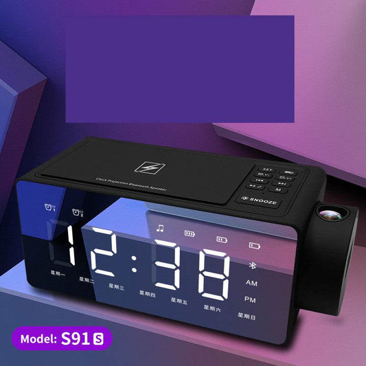 Wireless Charging New Home Smart Speaker Clock - Mubimart