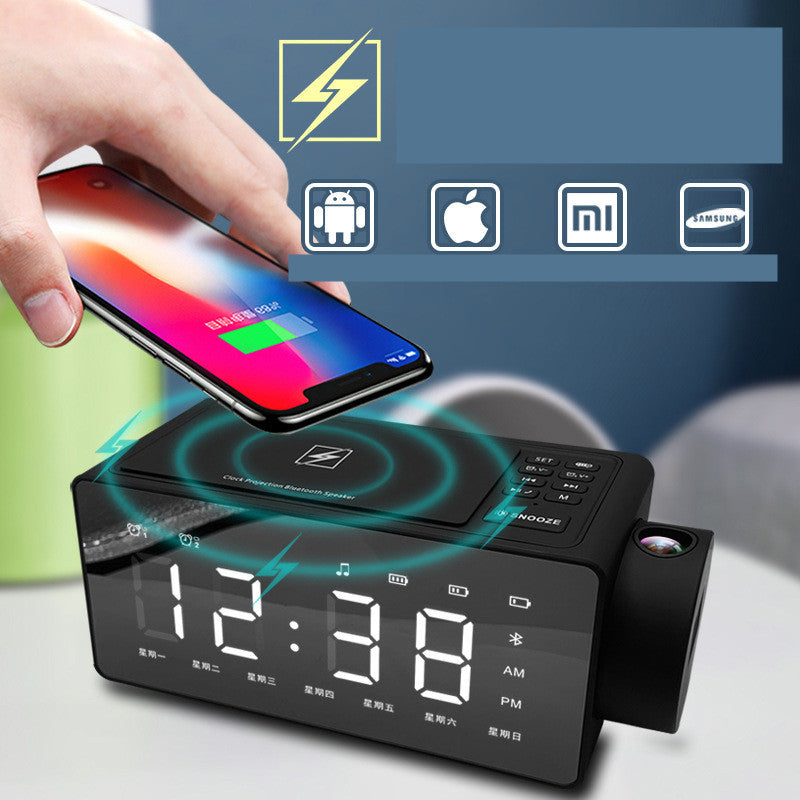 Wireless Charging New Home Smart Speaker Clock - Mubimart -  