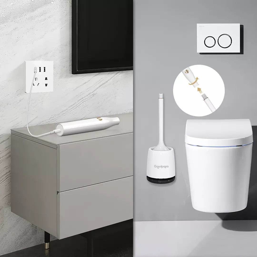 Wireless Electric Cleaning Toilet Brush - Mubimart