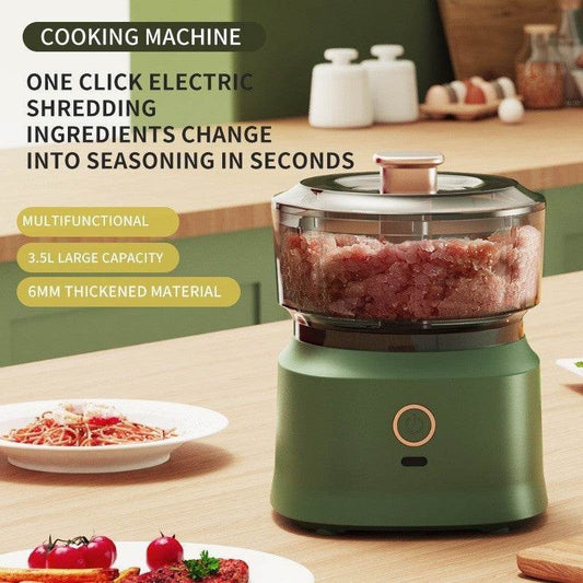 Wireless Electric Garlic Press Automatic Garlic Press - Mubimart