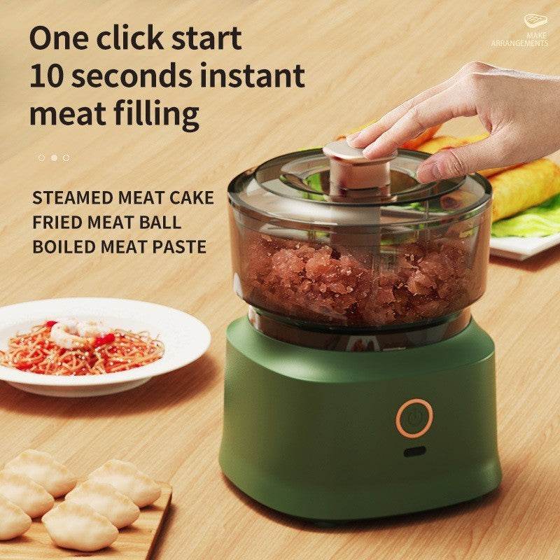 Wireless Electric Garlic Press Automatic Garlic Press - Mubimart