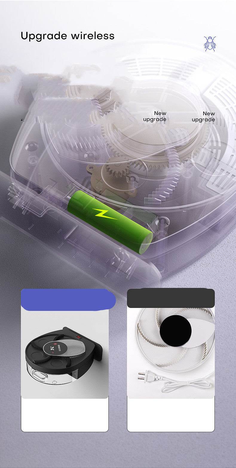Wireless Fly-killing Lamp Restaurant Indoor Wall-mounted Trapping Fly Trap Artifact - Mubimart