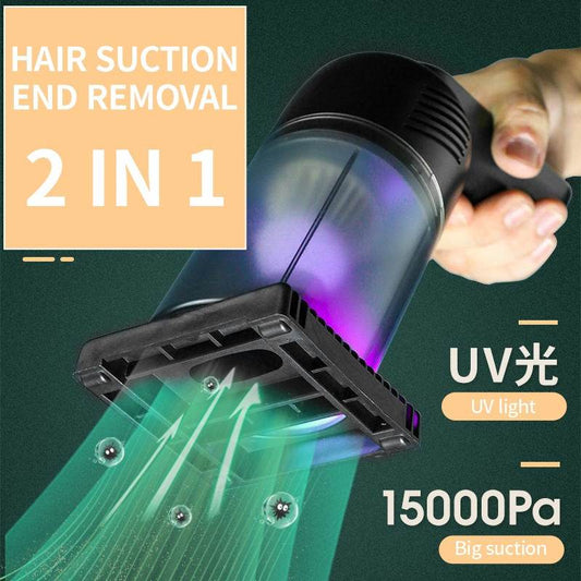 Wireless Pet Mite Vacuum Cleaner Home Bed Handheld Small Vacuum Cleaner New UV Vacuum Cleaner - Mubimart