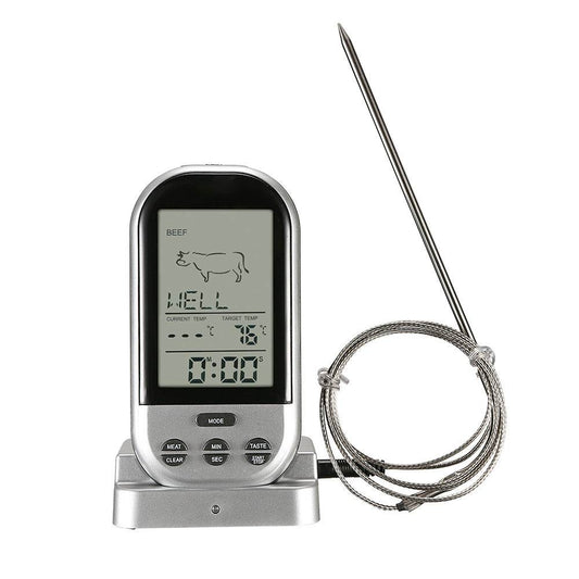 Wireless barbecue thermometer - Mubimart