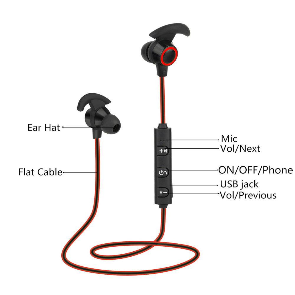 Wireless bluetooth headset - Mubimart
