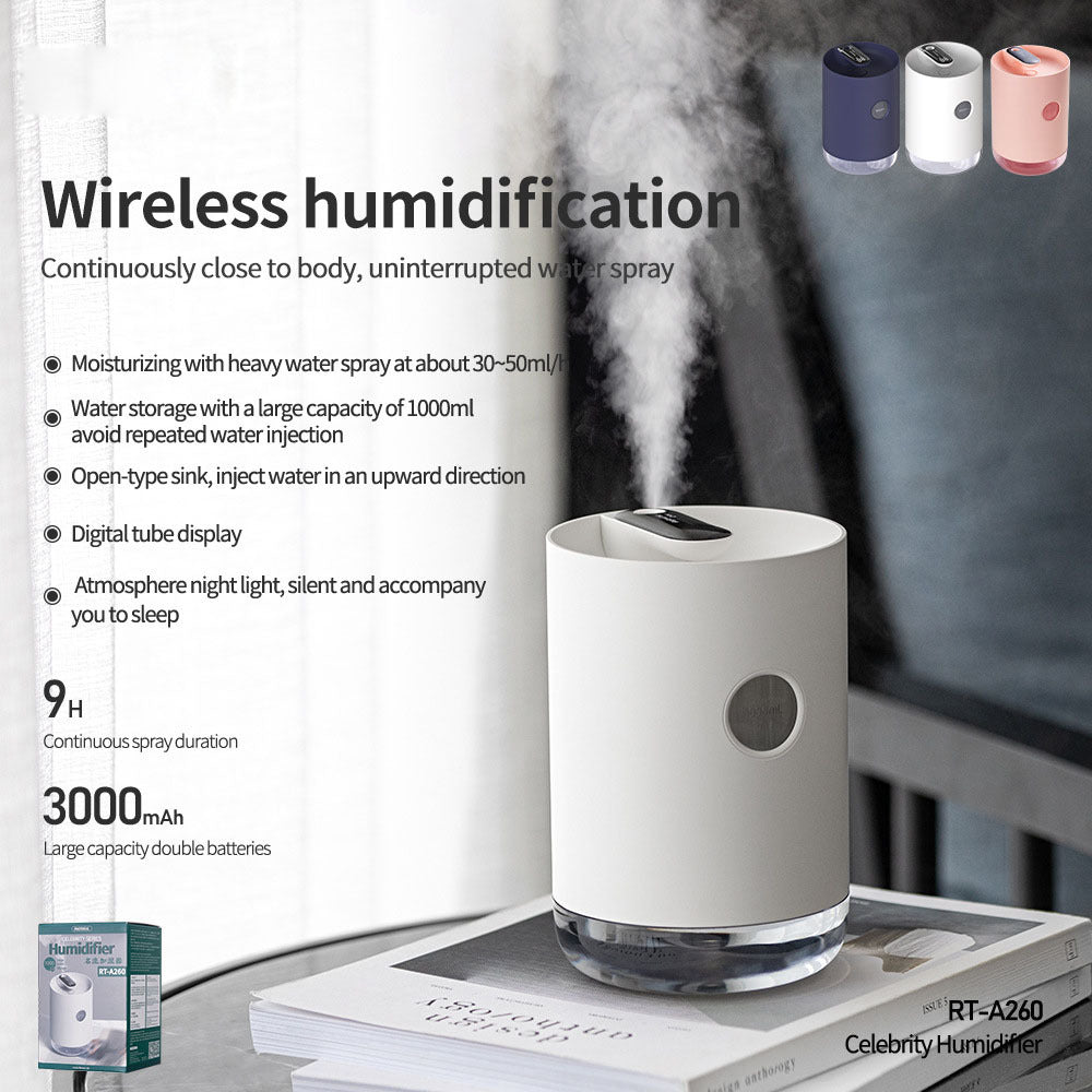 Wireless humidifier - Mubimart -  