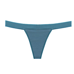 Women Breathable Cotton Thong Period Underwear Low Rise Briefs - Mubimart -  