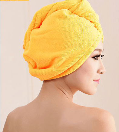 Women's Hair Dryer Cap, Absorbent Dry Hair Towel - Mubimart
