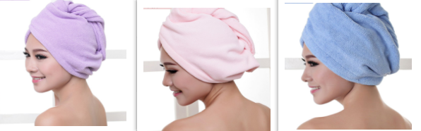 Women's Hair Dryer Cap, Absorbent Dry Hair Towel - Mubimart -  