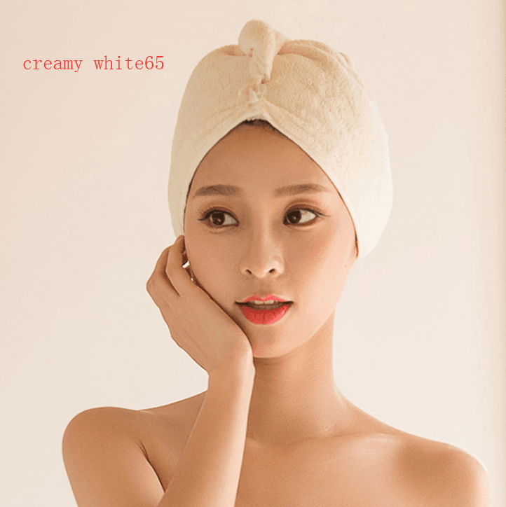 Women's Hair Dryer Cap, Absorbent Dry Hair Towel - Mubimart