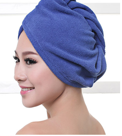 Women's Hair Dryer Cap, Absorbent Dry Hair Towel - Mubimart -  