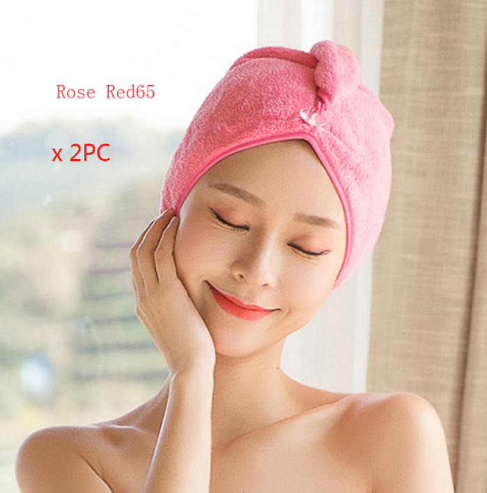 Women's Hair Dryer Cap, Absorbent Dry Hair Towel - Mubimart -  