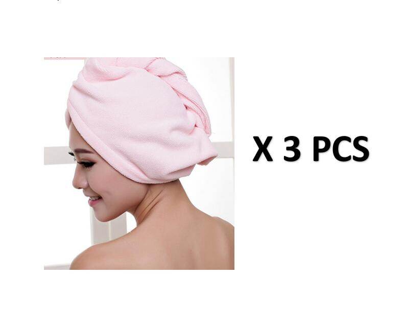 Women's Hair Dryer Cap, Absorbent Dry Hair Towel - Mubimart