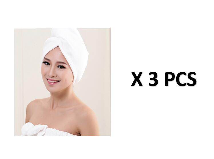 Women's Hair Dryer Cap, Absorbent Dry Hair Towel - Mubimart