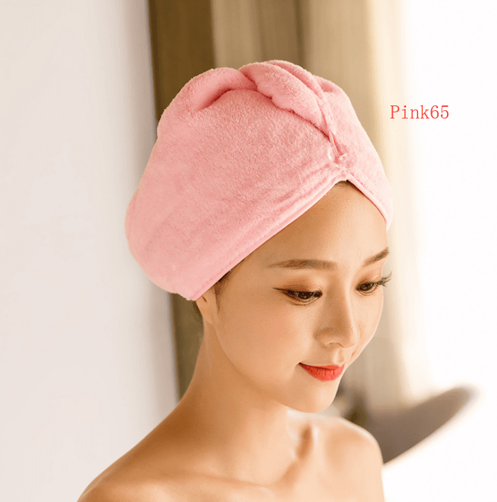 Women's Hair Dryer Cap, Absorbent Dry Hair Towel - Mubimart