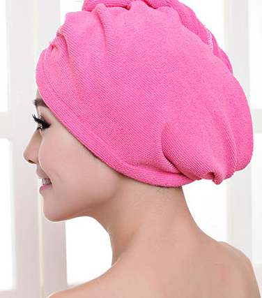 Women's Hair Dryer Cap, Absorbent Dry Hair Towel - Mubimart -  