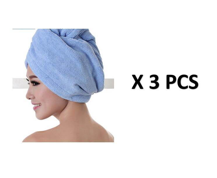 Women's Hair Dryer Cap, Absorbent Dry Hair Towel - Mubimart
