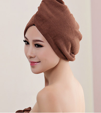 Women's Hair Dryer Cap, Absorbent Dry Hair Towel - Mubimart -  