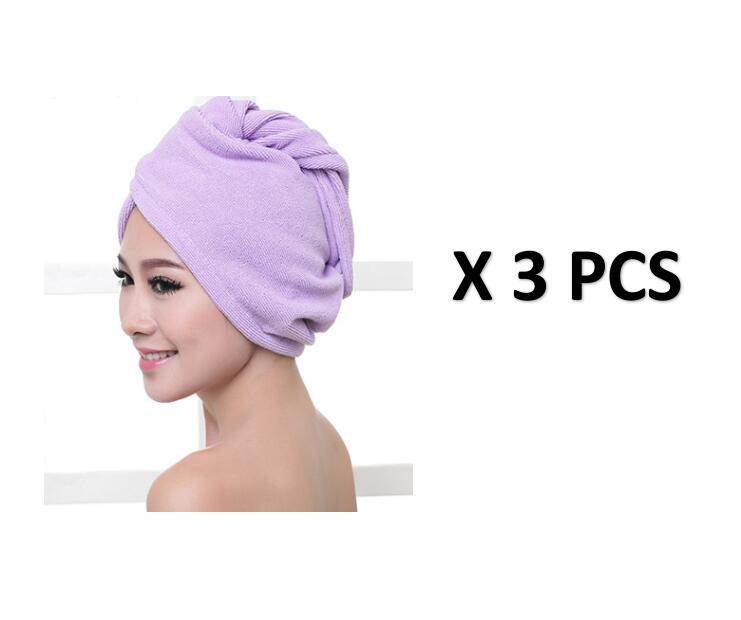 Women's Hair Dryer Cap, Absorbent Dry Hair Towel - Mubimart