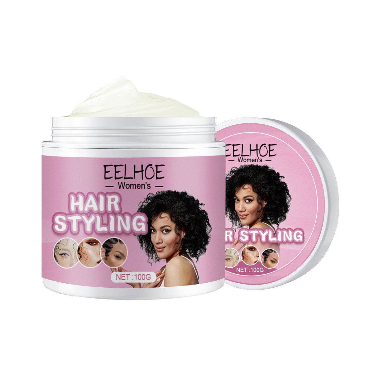 Women's Pomade Long-lasting Hair Shaping And Smoothing - Mubimart -  