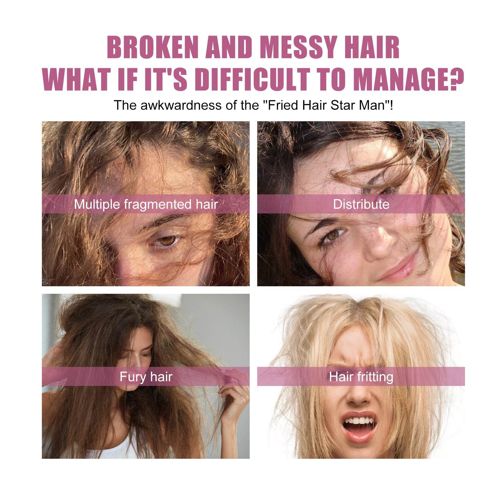 Women's Pomade Long-lasting Hair Shaping And Smoothing - Mubimart