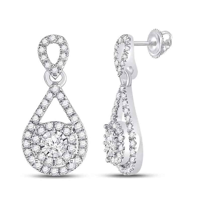 Womens Diamond Earrings