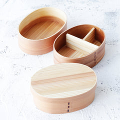 Wood bento box - Mubimart - Bento Box 