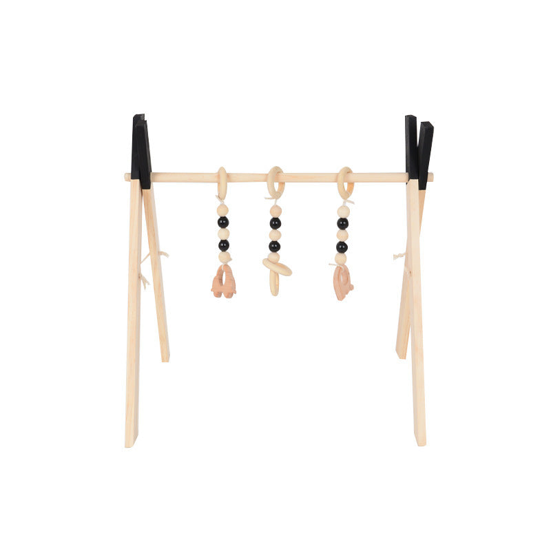 Wooden Baby Infant Fitness Frame Decorative Toys - Mubimart -  