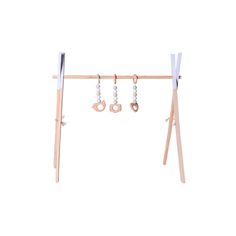 Wooden Baby Infant Fitness Frame Decorative Toys - Mubimart -  