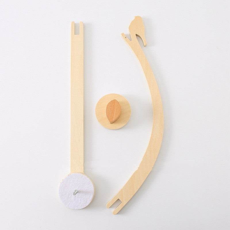 Wooden Bird Bracket Comfort Baby Crib Hanging Rod - Mubimart