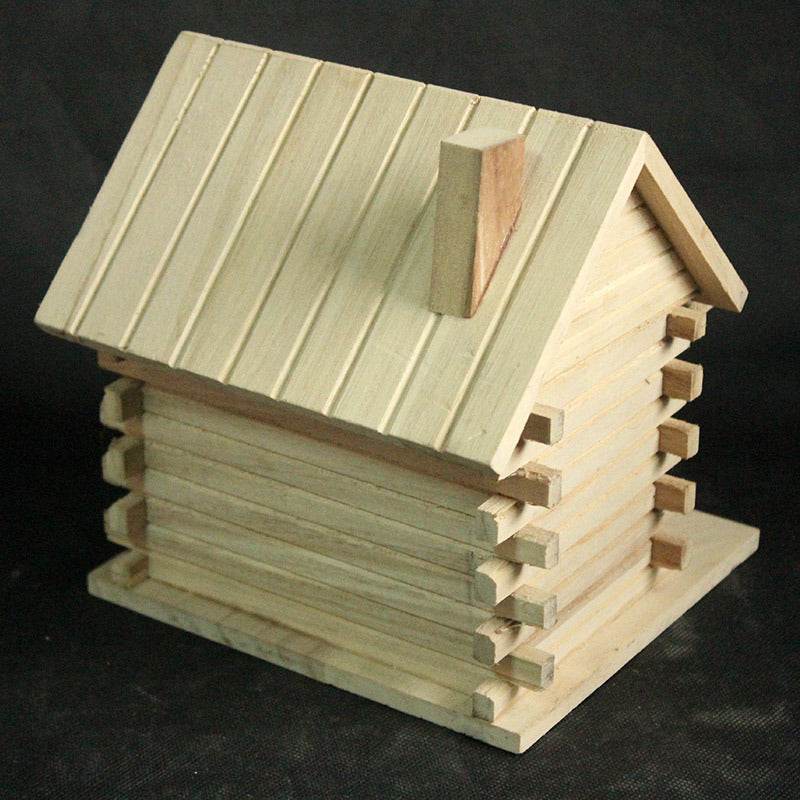 Wooden Birdhouse Bird Cage Wooden Peony Budgerigar Breeding Box - Mubimart