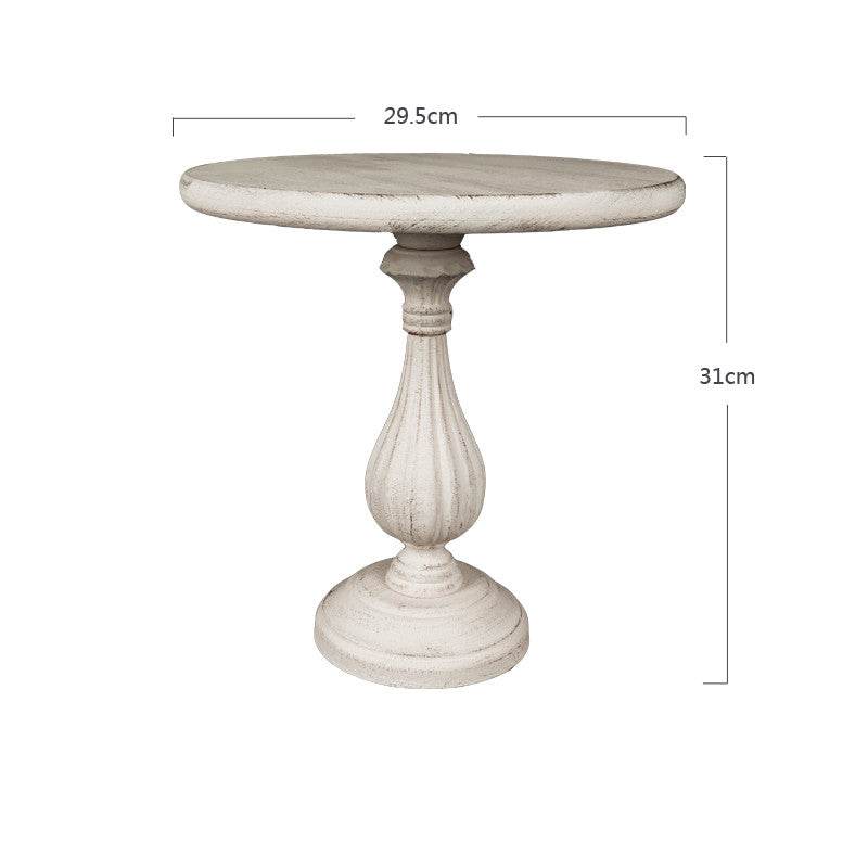 Wooden Birthday Cake Tray Dessert Table Display Stand - Mubimart
