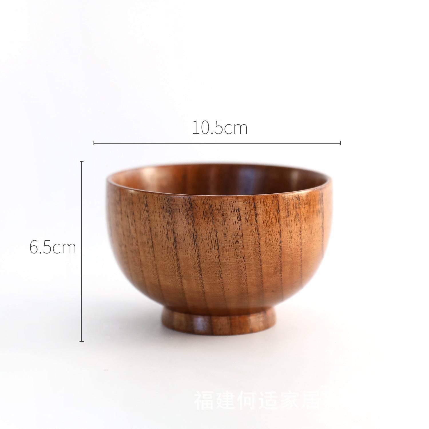 Wooden Bowl Japanese Style Wood Rice Soup Bowl Salad Bowl Food Container Large Small Bowl for Kids Tableware Wooden Utensils - Mubimart